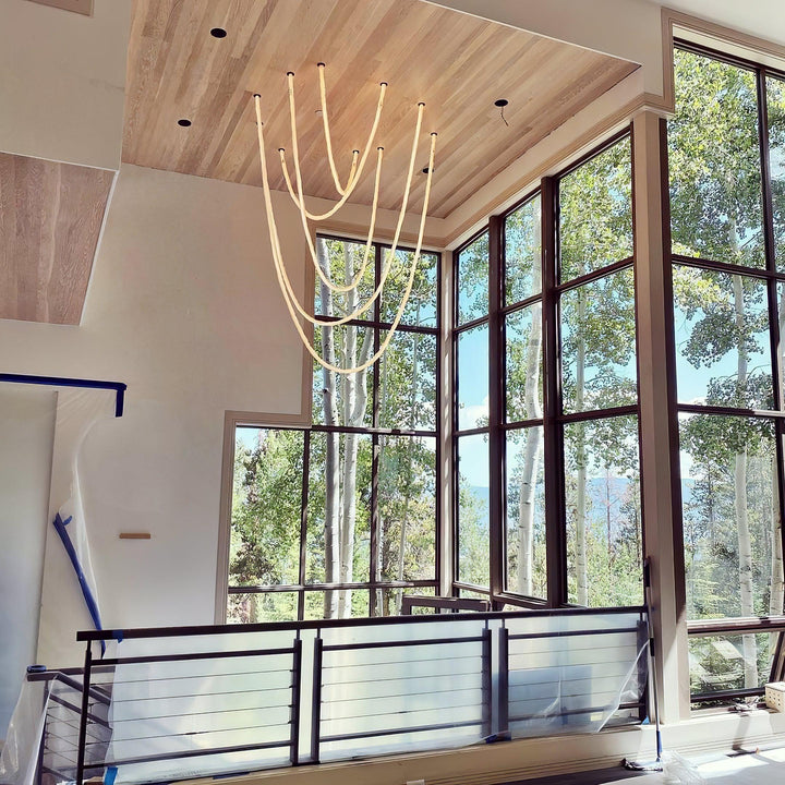 Flexible Curve Hanging light Pendant Lamp | Kalsten