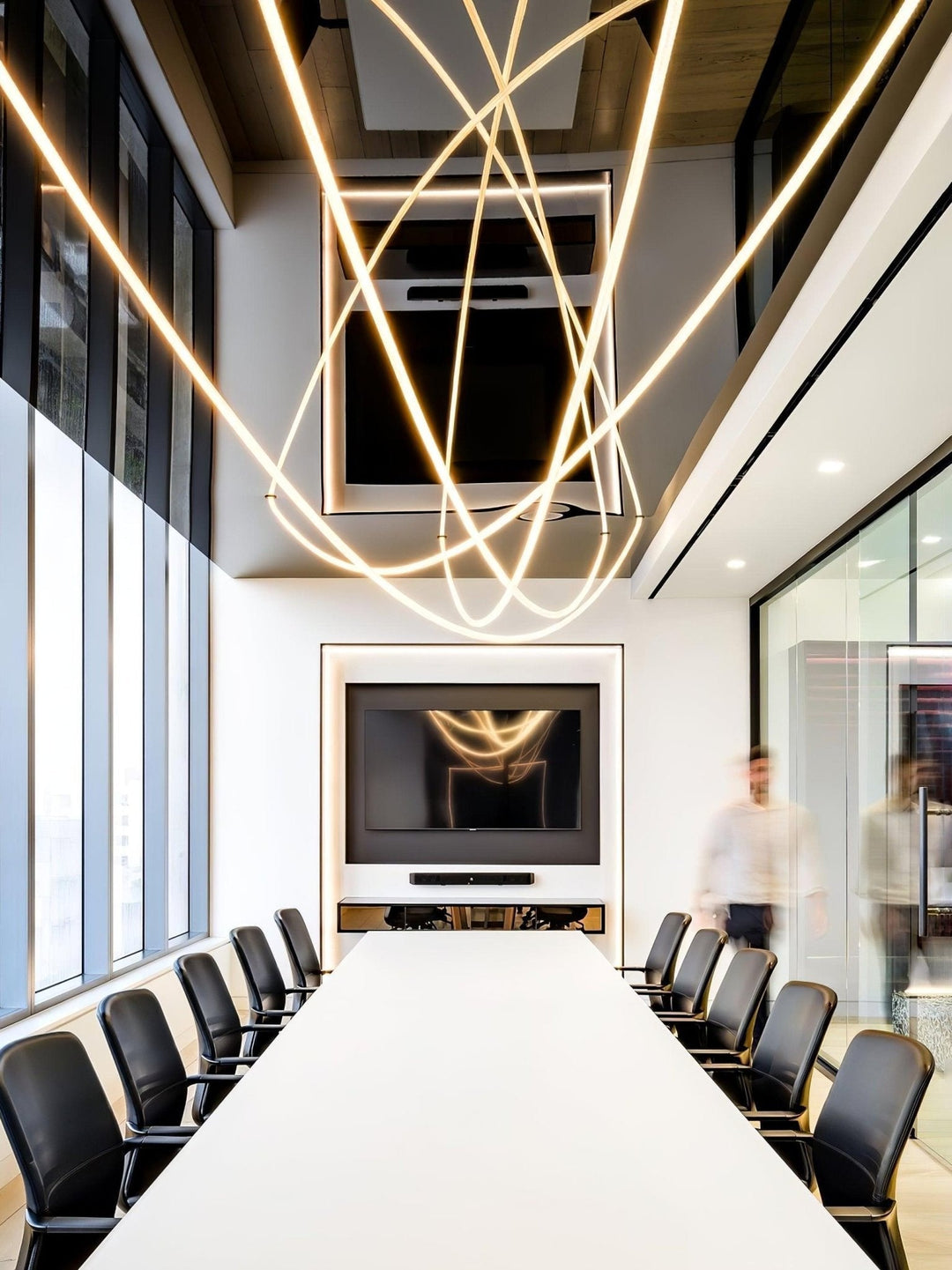 Flexible Curve Hanging light Pendant Lamp | Kalsten