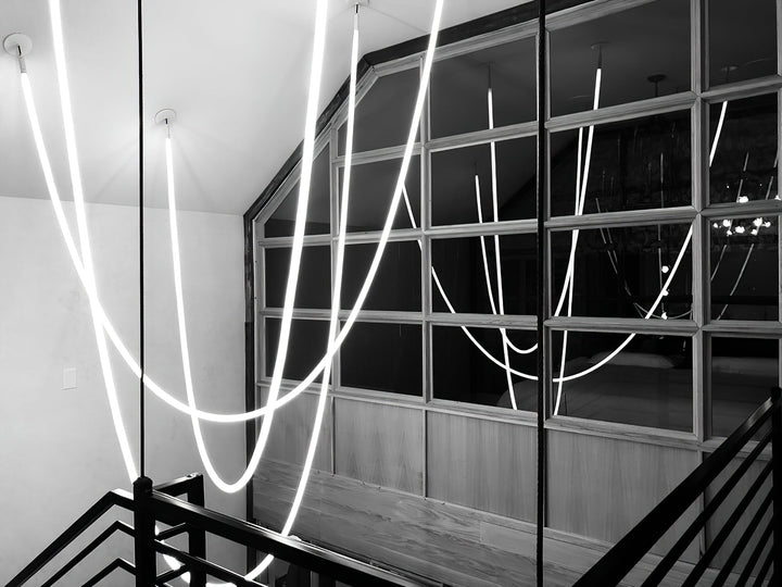 Flexible Curve Hanging light Pendant Lamp | Kalsten