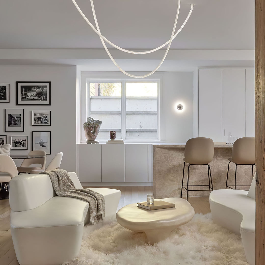 Flexible Curve Hanging light Pendant Lamp | Kalsten