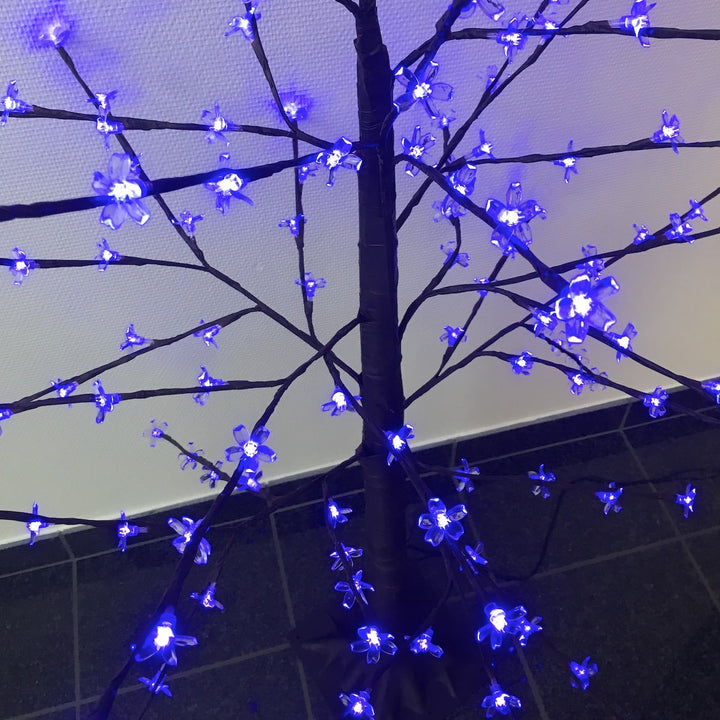 Lichbaum LED-Multifunction 140 cm. incl. base (blue LED) | Kalsten