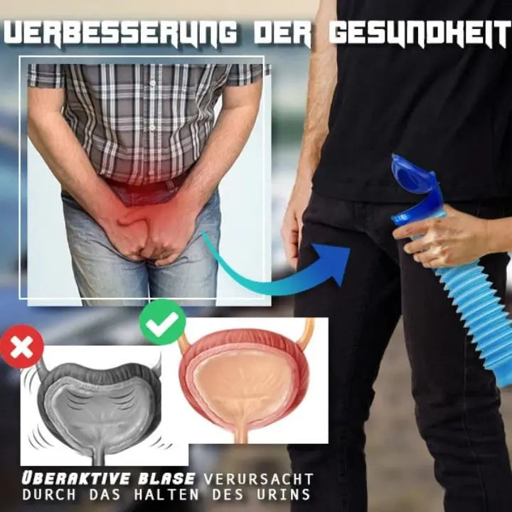 Kalsten | Mobile Urinal for Men – leak-proof & compact