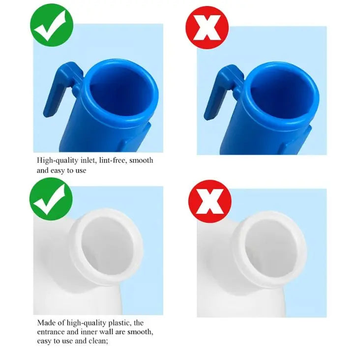 Kalsten | Portable Urinal for Men – 2000ml, leak-proof & reusable
