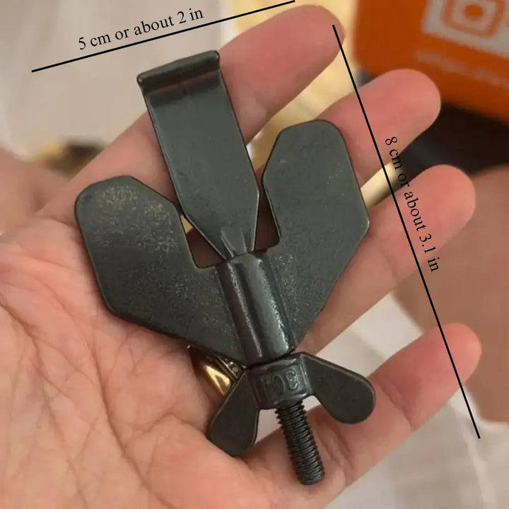 Kalsten | Portable Door Lock — Travel Security Device Made of Stainless Steel
