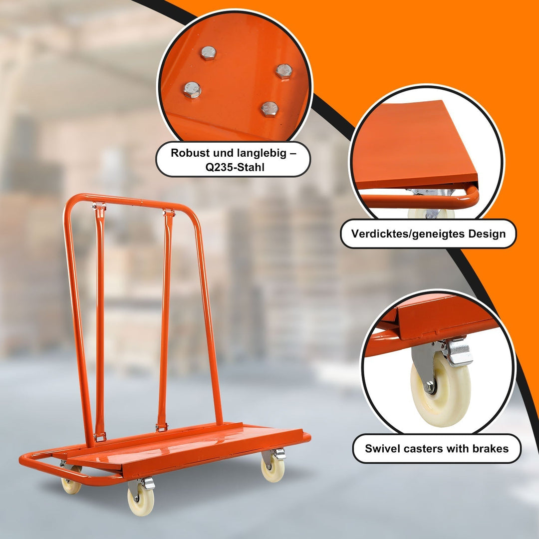 Flatbed cart Transport cart up to 1000kg | Kalsten