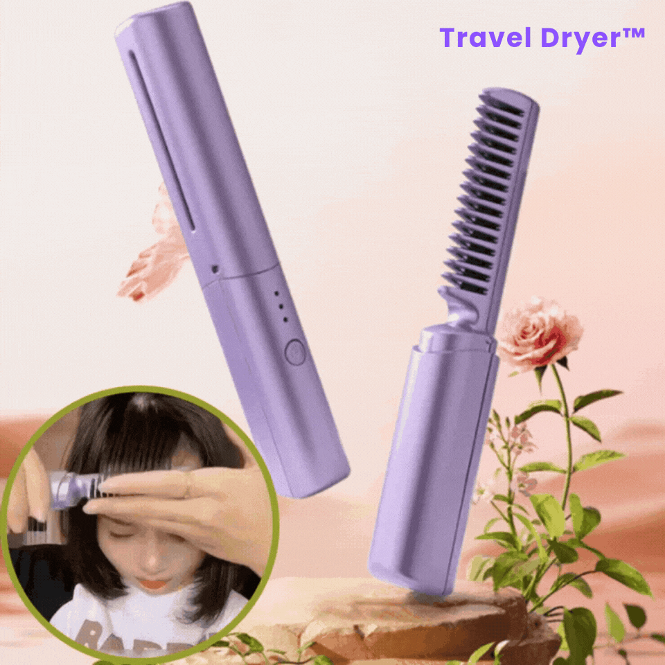 Kalsten | Travel Dryer™ Quick and easy hair styling on the go in just a few minutes.