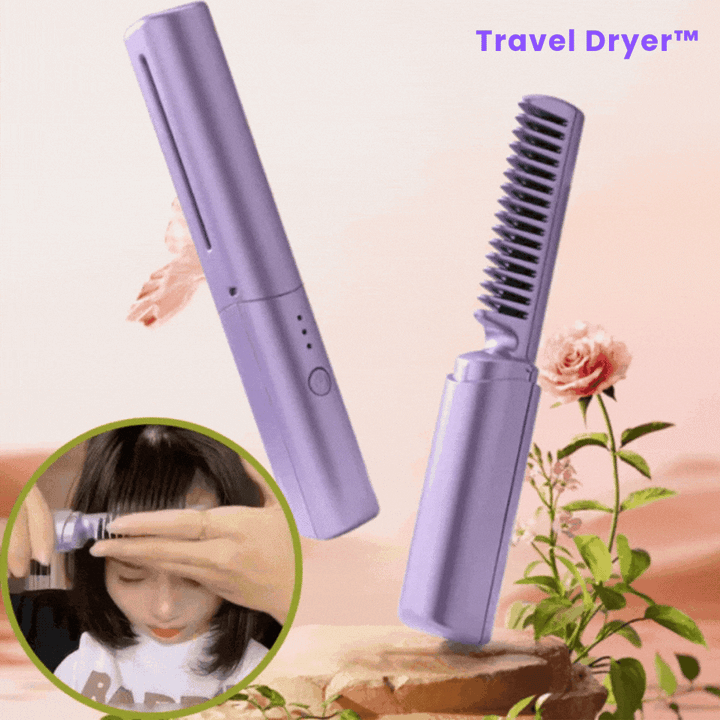 Kalsten | Travel Dryer™ Quick and easy hair styling on the go in just a few minutes.