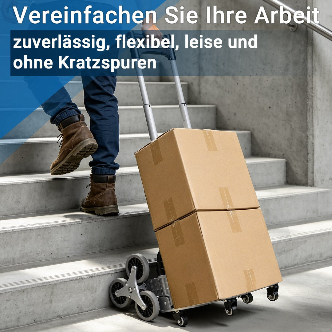 Stair Climber Trolley Foldable Stair Hand Truck up to 75kg | Kalsten