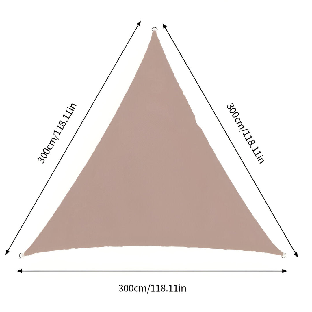 Kalsten | TriBlocker Sun Sail – Premium Sun Protection, Waterproof Triangle Sail