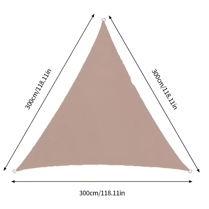 Kalsten | TriBlocker Sun Sail – Premium Sun Protection, Waterproof Triangle Sail