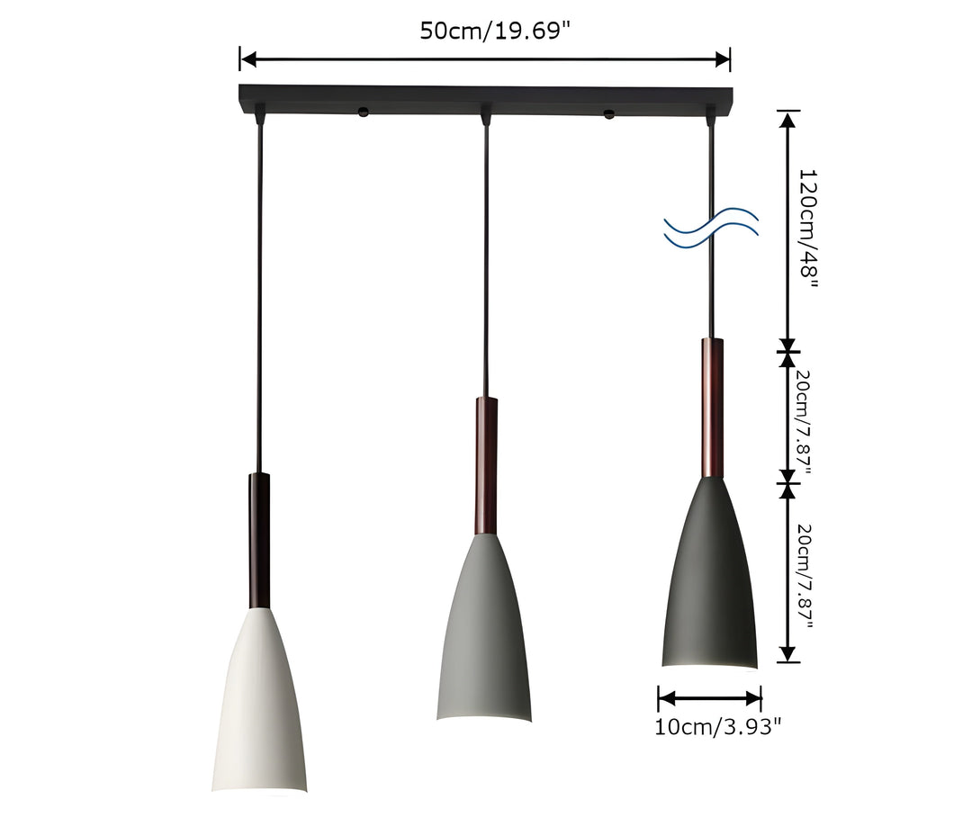 RetroSphere Light - Nordic Pendant Light Adjustable Light | Kalsten