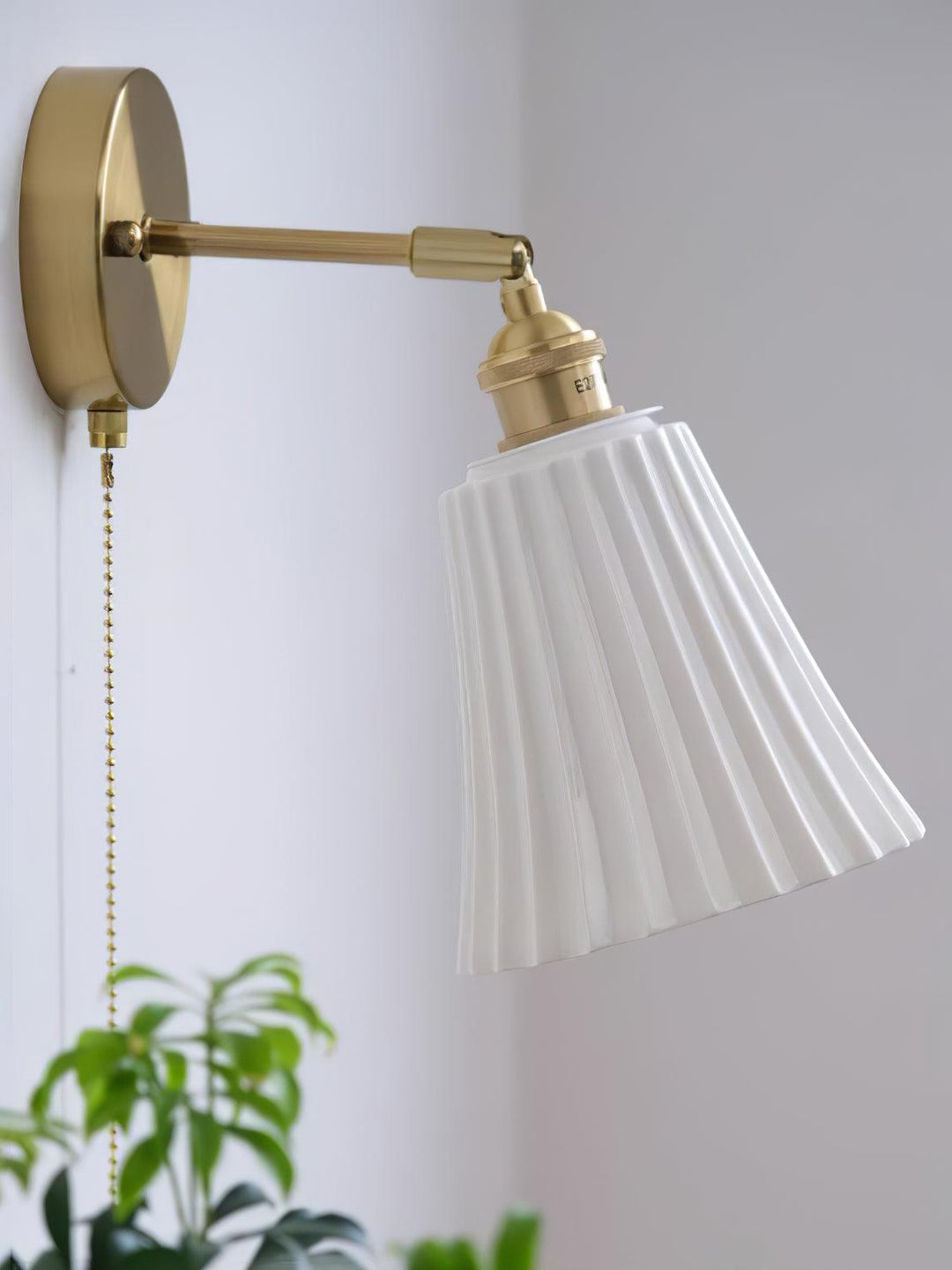 Trumpet Ceramic Wall Light | Kalsten