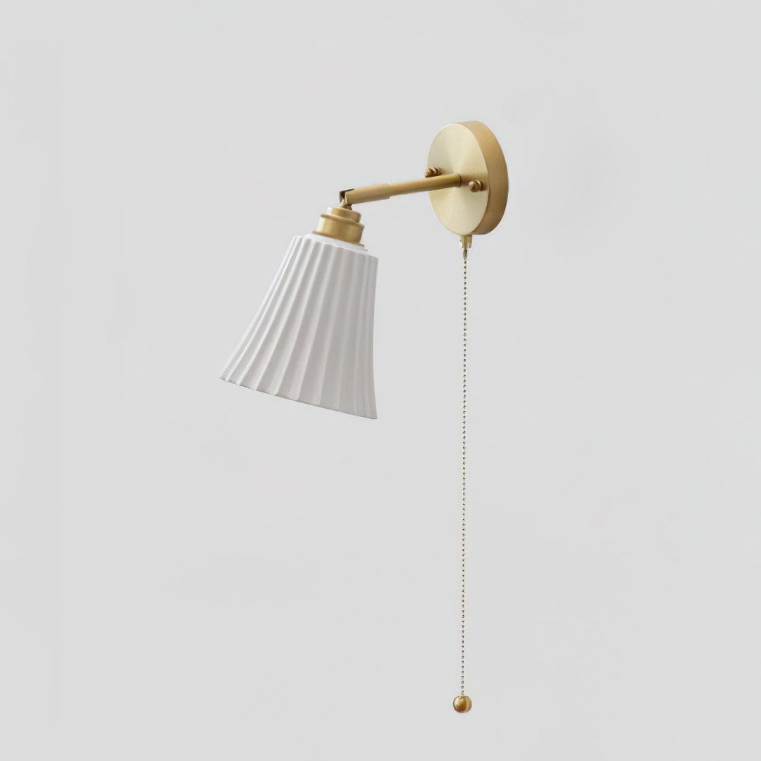 Trumpet Ceramic Wall Light | Kalsten