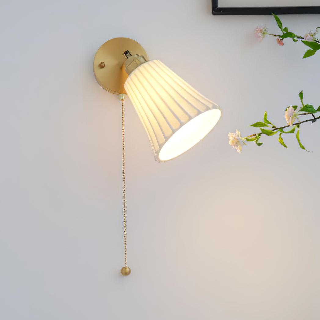 Trumpet Ceramic Wall Light | Kalsten
