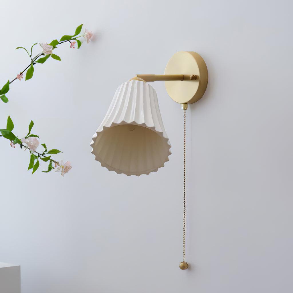 Trumpet Ceramic Wall Light | Kalsten