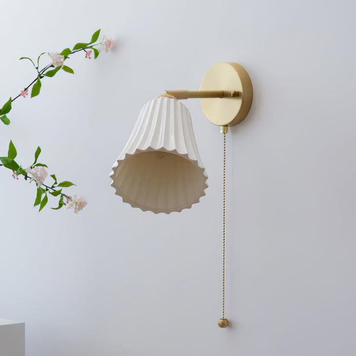 Trumpet Ceramic Wall Light | Kalsten