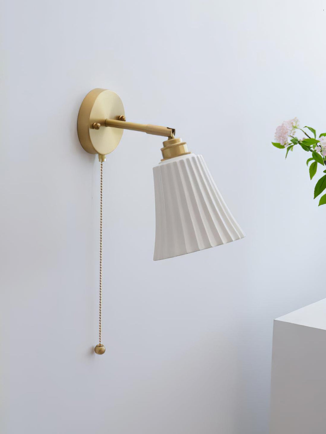 Trumpet Ceramic Wall Light | Kalsten
