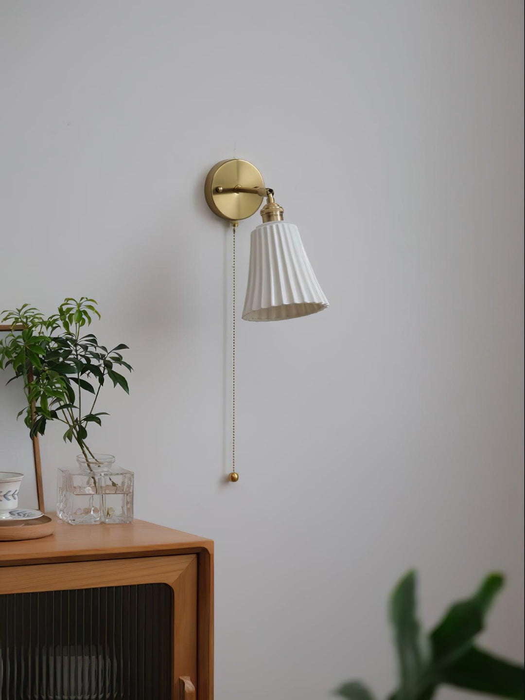 Trumpet Ceramic Wall Light | Kalsten