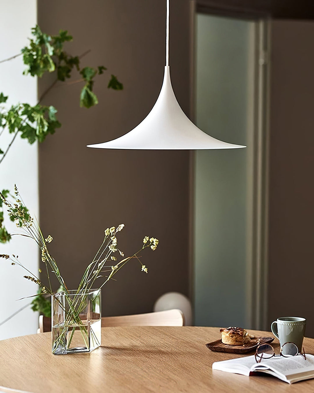 Pendant Light Aluminum Dome 11.8 in Adjustable Dining Room Kitchen Island Hanging Ceiling Lamp Minimal Modern Lighting Fixture | Kalsten