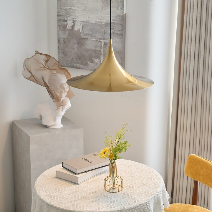 Pendant Light Aluminum Dome 11.8 in Adjustable Dining Room Kitchen Island Hanging Ceiling Lamp Minimal Modern Lighting Fixture | Kalsten
