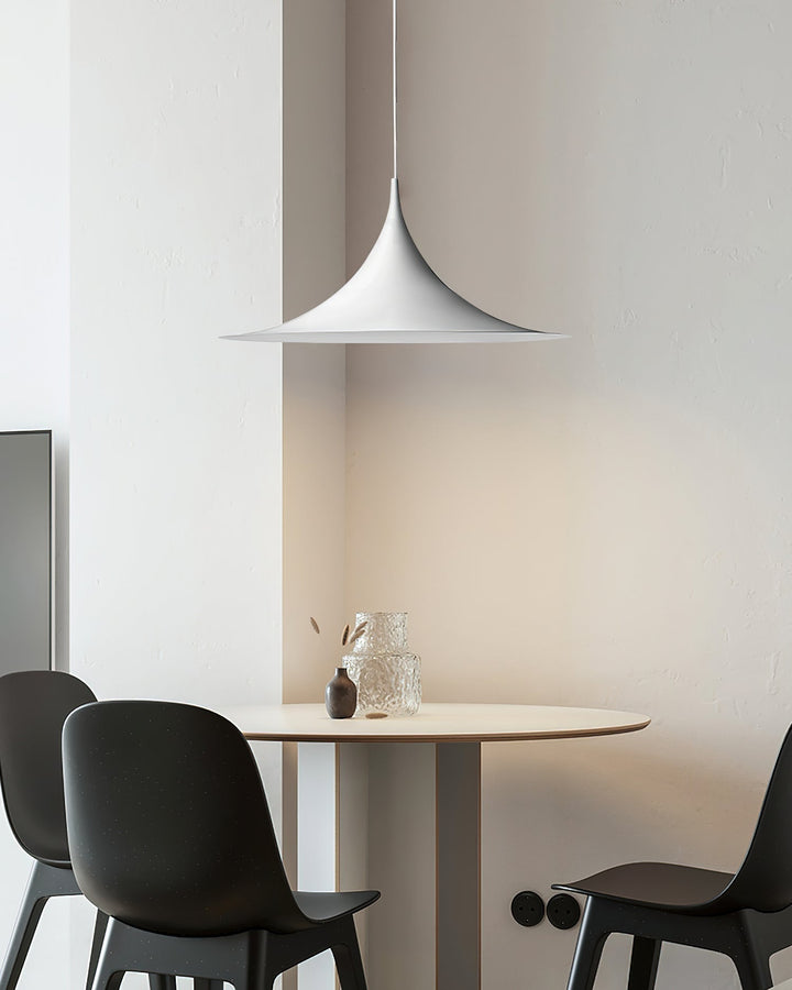 Pendant Light Aluminum Dome 11.8 in Adjustable Dining Room Kitchen Island Hanging Ceiling Lamp Minimal Modern Lighting Fixture | Kalsten