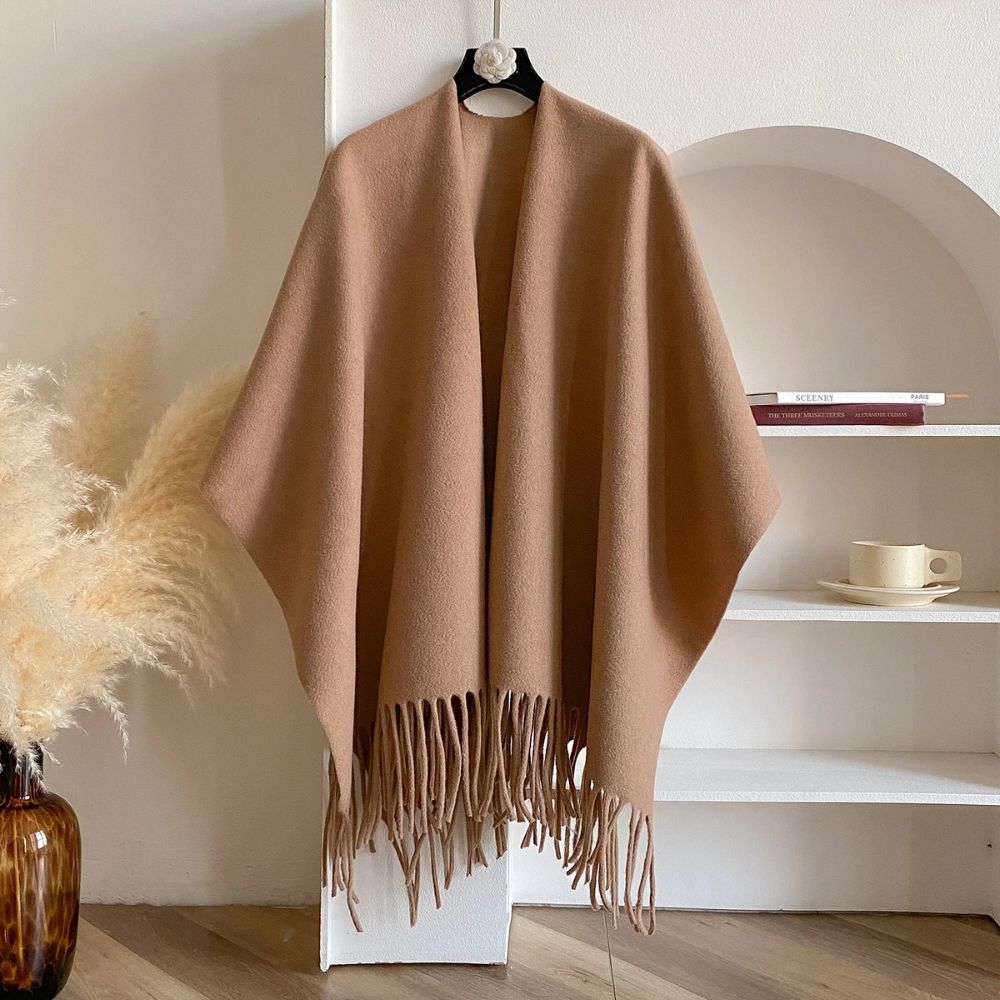 Kalsten | Twilight Chill Acrylic Poncho Shawl