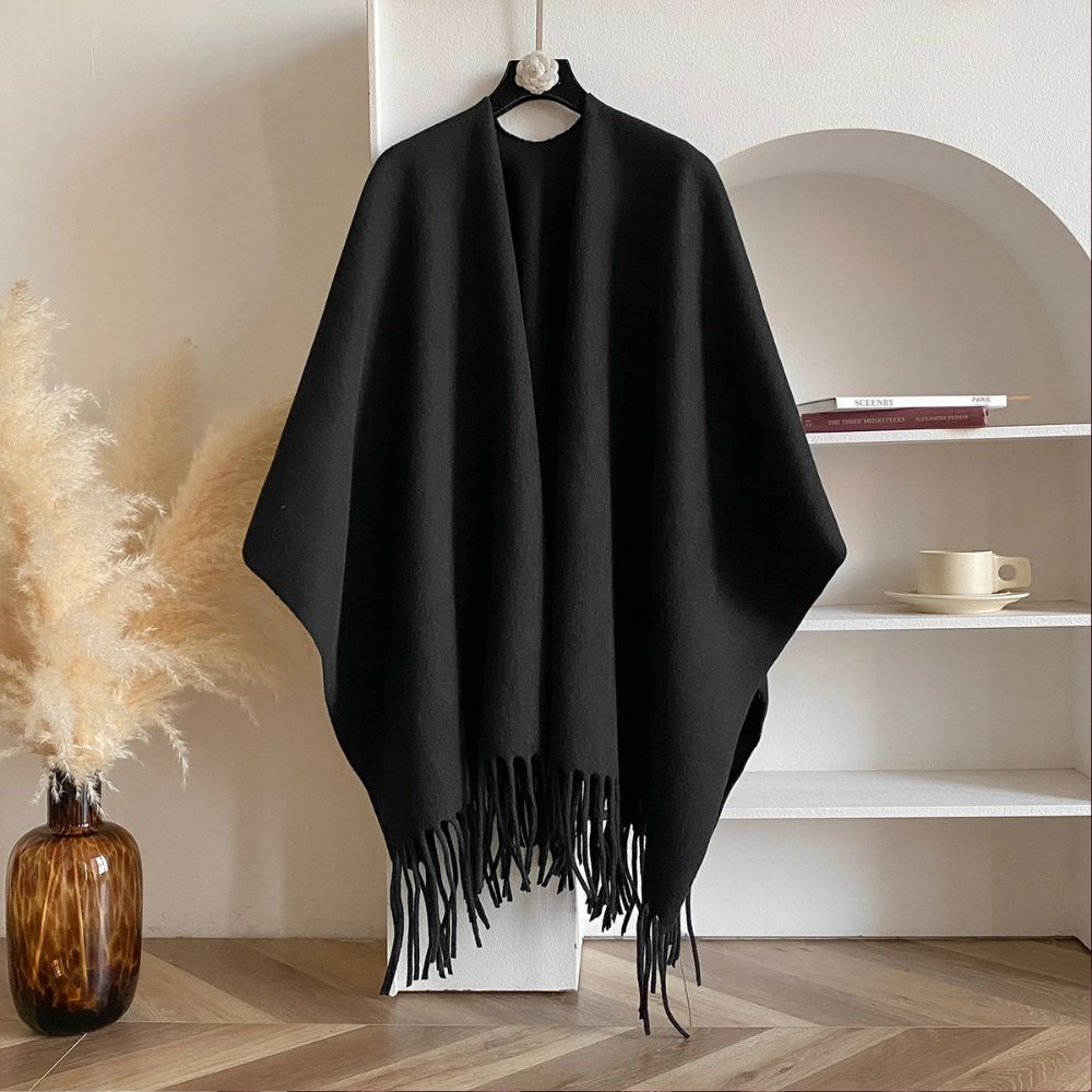 Kalsten | Twilight Chill Acrylic Poncho Shawl