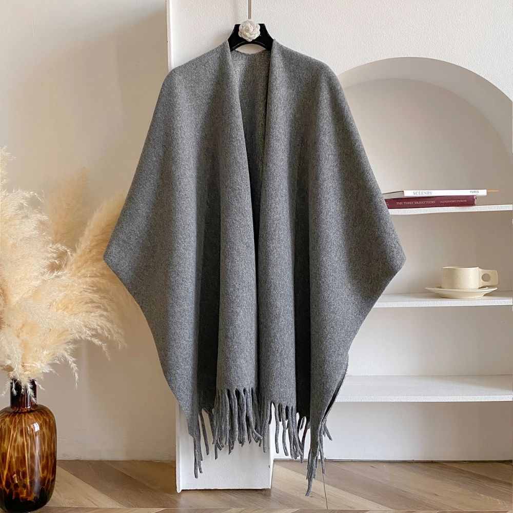 Kalsten | Twilight Chill Acrylic Poncho Shawl