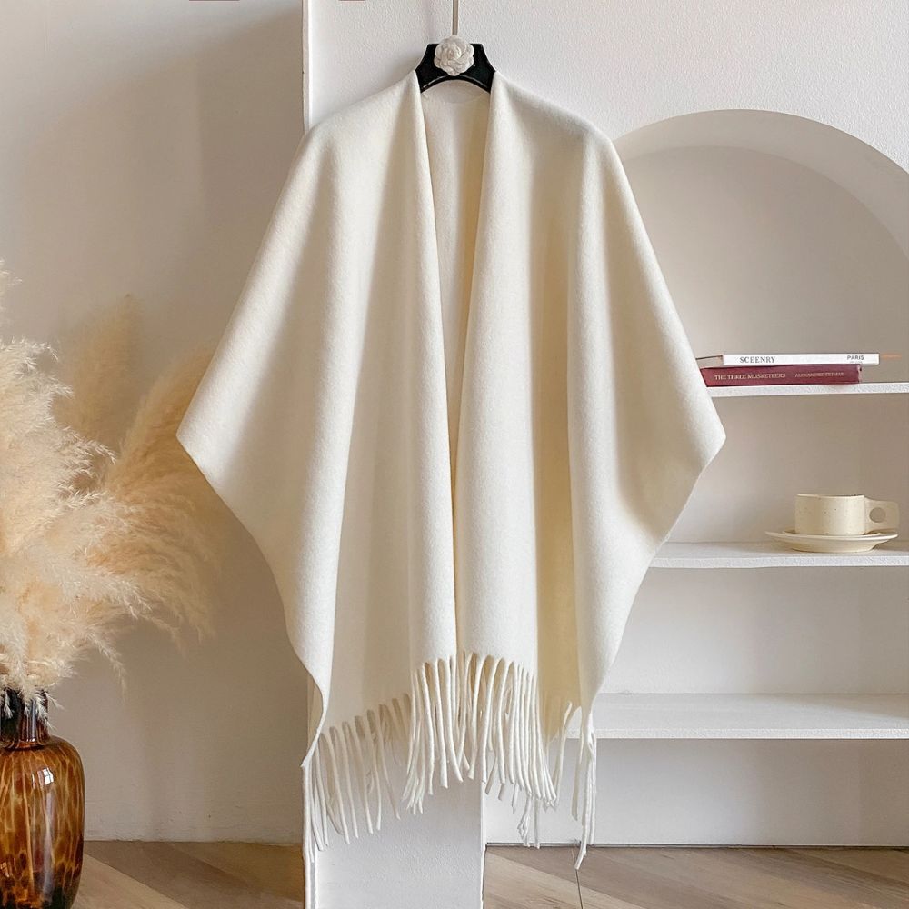 Kalsten | Twilight Chill Acrylic Poncho Shawl