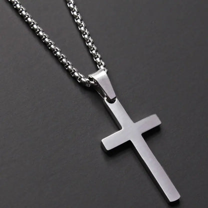Classic Cross Men’s Necklace Skanto
