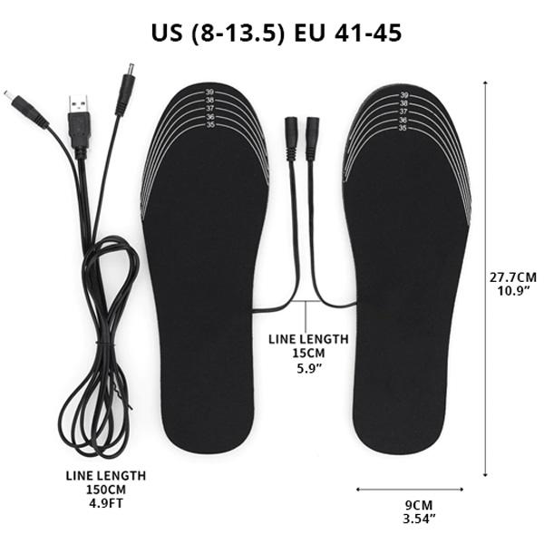 USB Heated Insoles Foot Warmer (1 Pair) | Kalsten