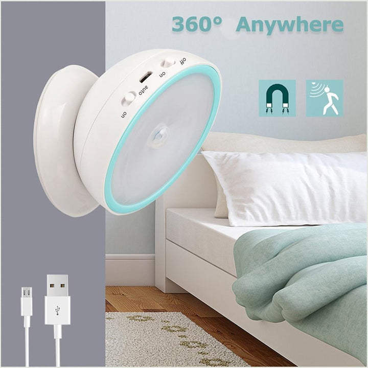 360 Magnetic LED Motion-Sensing Light | Kalsten