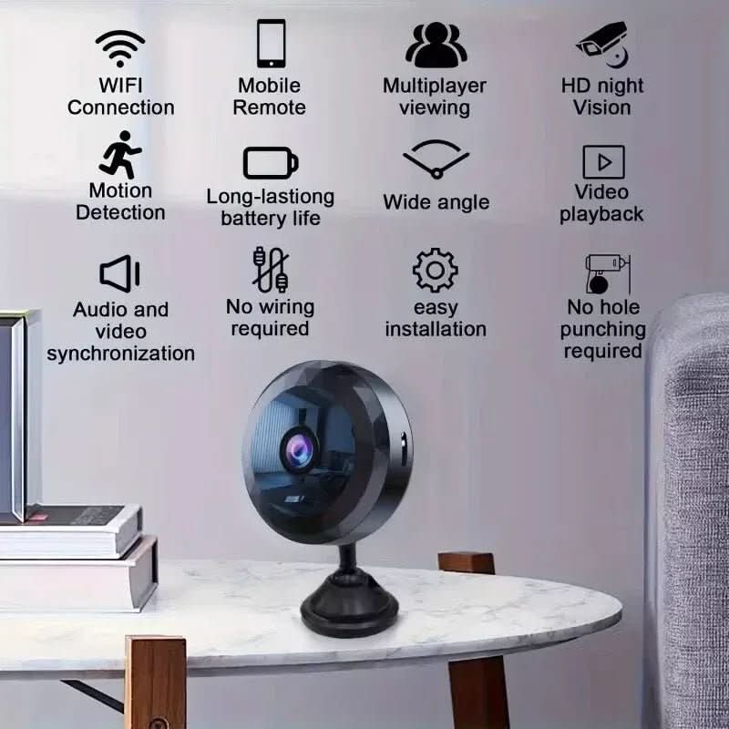 Skanto Skanto | Magnetic WiFi Security Camera with 1080P HD, Night Mode & Motion Detector