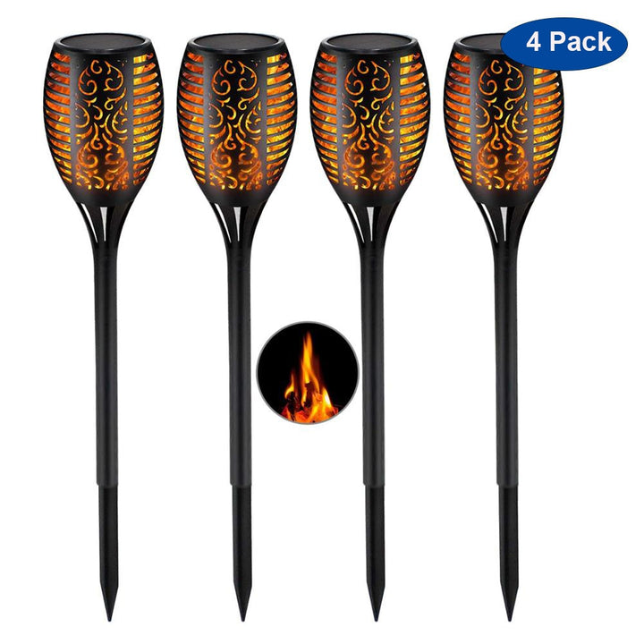 LED Solar Garden Torches Deluxe 96 LED (4 pieces) Kalsten