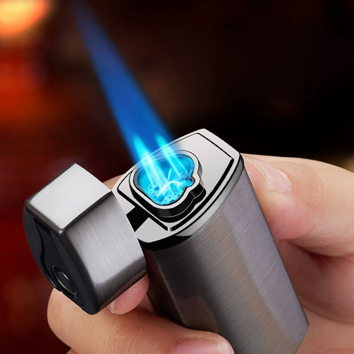 Triple Flame Windproof USB Charging Jet Lighter | Kalsten