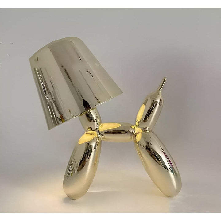 Pawsitive Glow: Creative Electroplated Dog Lamp for the Trendy Home or Office | Kalsten