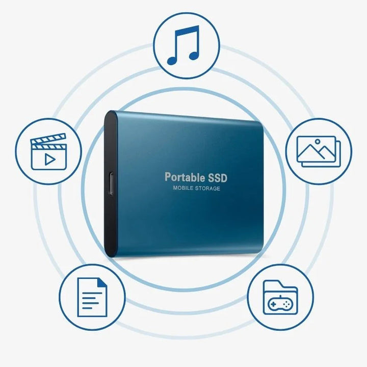 Kalsten | UltraDrive - External SSD - Super Fast Storage 128GB