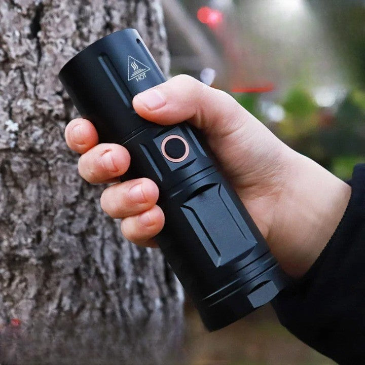 Ultra Bright Night Beam Rechargeable Flashlight | Kalsten