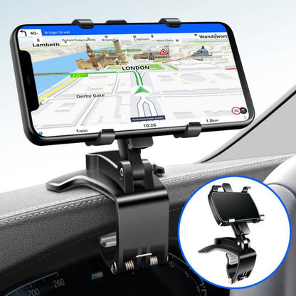 Skanto | Car Phone Holder with Adjustable Mount for Dashboard and Windshield - Universal Fit for Smartphones and GPS Devices