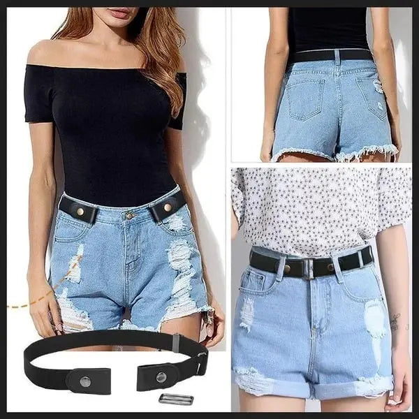 Kalsten | Invisible elastic waistband belts without buckle – The perfect belt for women's jeans!