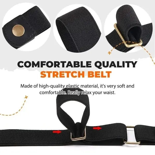 Kalsten | Invisible elastic waistband belts without buckle – The perfect belt for women's jeans!