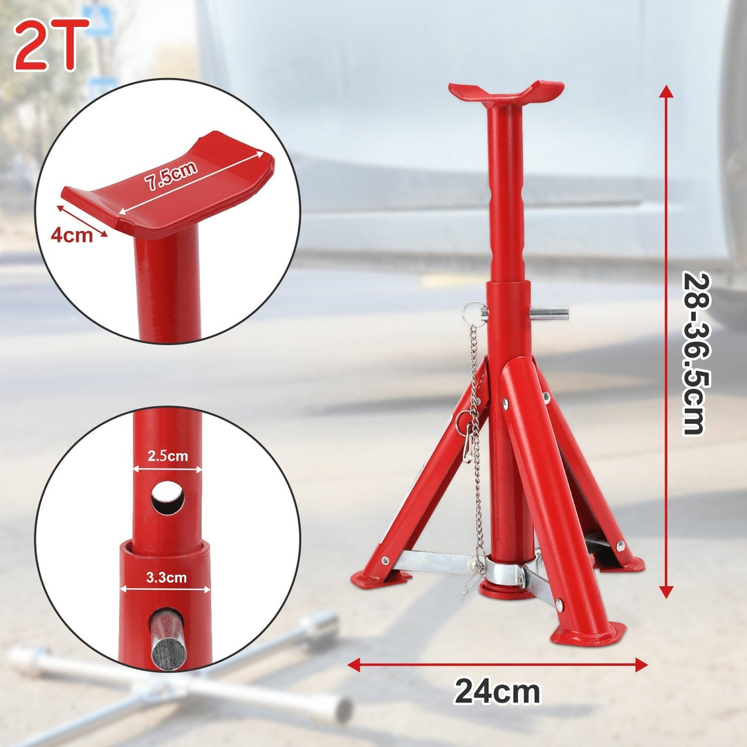 2T/3T Support Stands Support Stand Automotive 2 Pieces | Kalsten