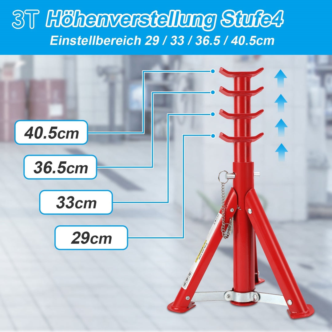 2T/3T Support Stands Support Stand Automotive 2 Pieces | Kalsten