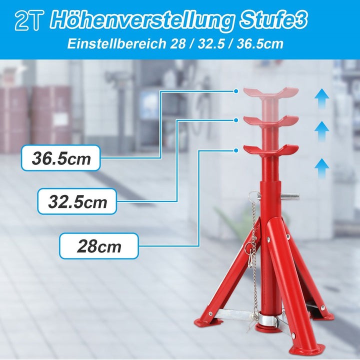 2T/3T Support Stands Support Stand Automotive 2 Pieces | Kalsten