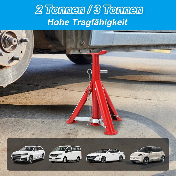 2T/3T Support Stands Support Stand Automotive 2 Pieces | Kalsten