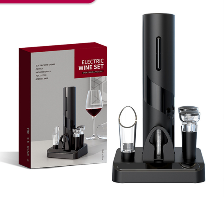 EasyPour | Improve Your Wine Experience (Incl. Wine Stopper, Wine Pourer, Foil Cutter) | Kalsten