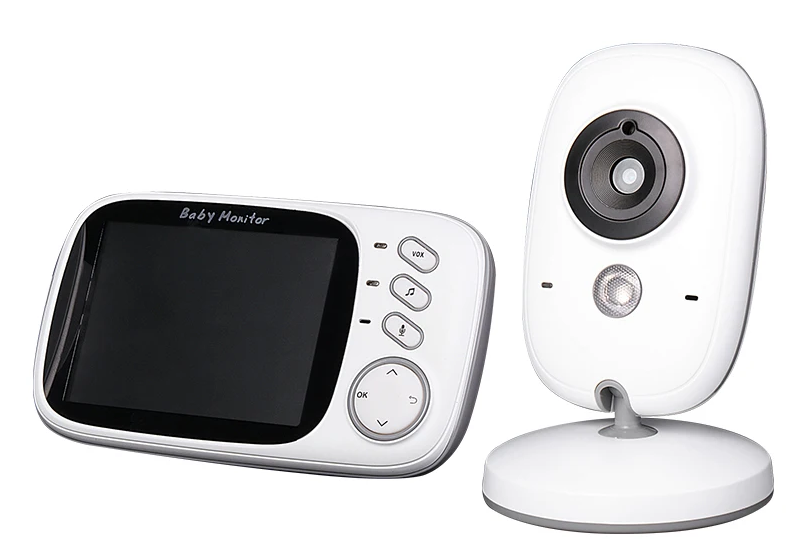 Kalsten | 3.5-Inch Video Baby Monitor with Night Vision, Temperature Display and Two-Way Audio