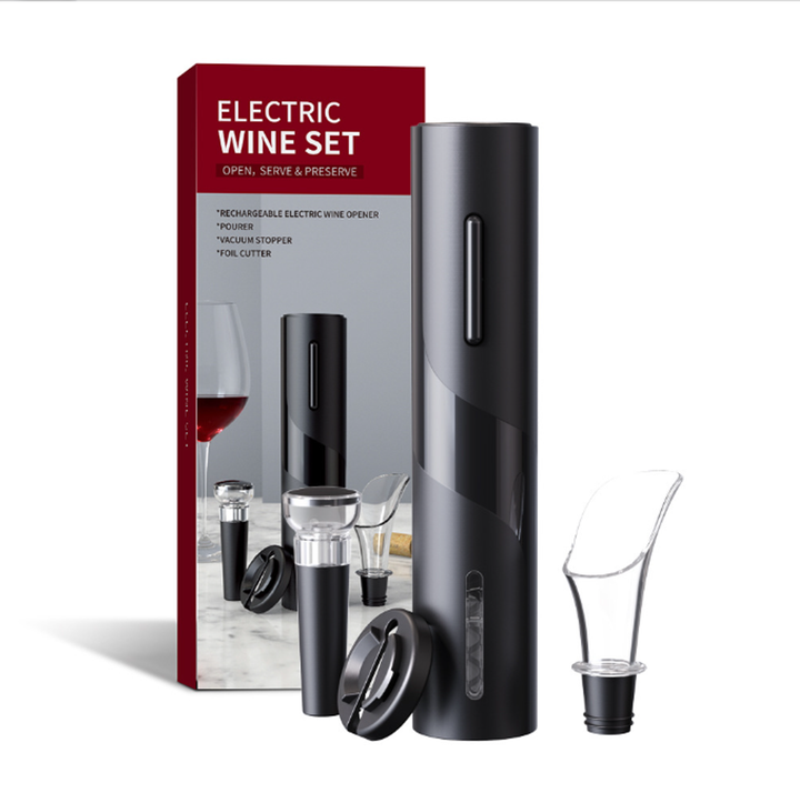 EasyPour | Improve Your Wine Experience (Incl. Wine Stopper, Wine Pourer, Foil Cutter) | Kalsten