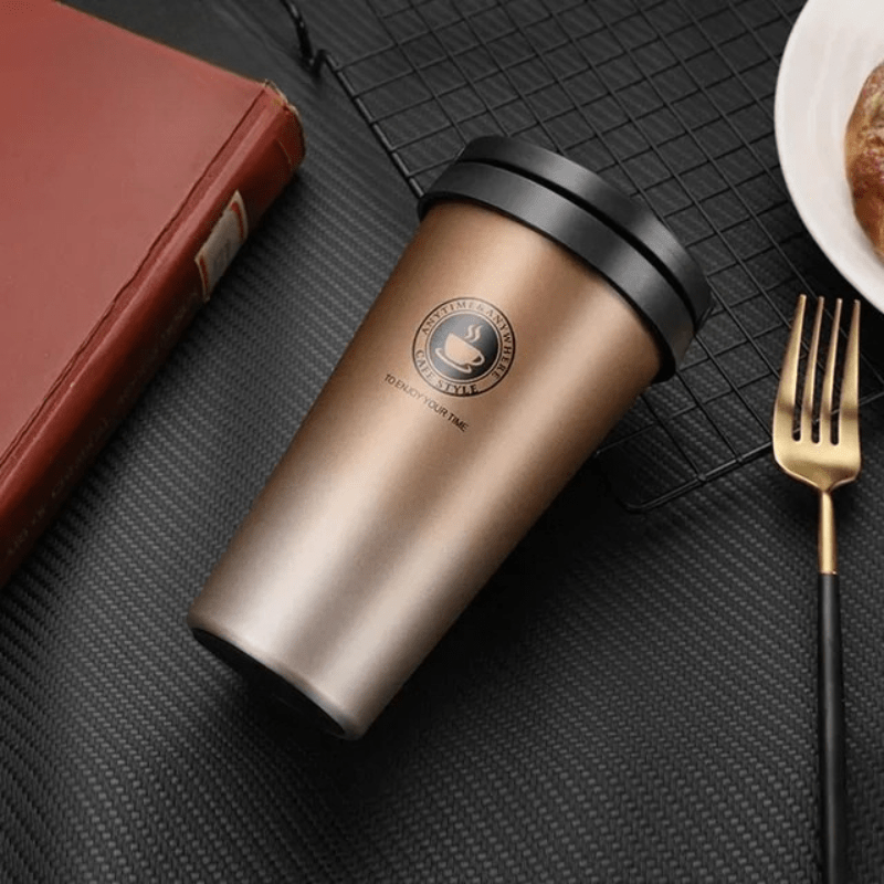 Kalsten | Insulated stainless steel travel mug | 500 ml leak-proof & double-walled