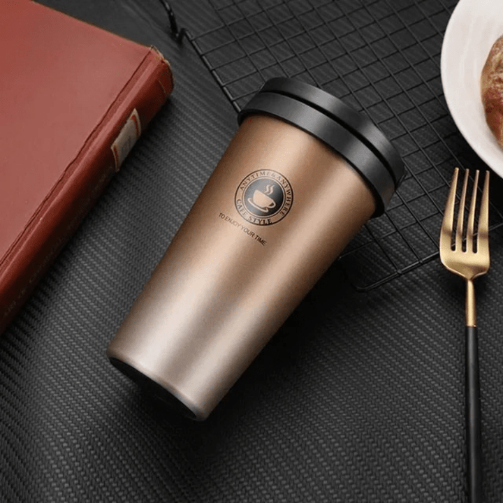 Kalsten | Insulated stainless steel travel mug | 500 ml leak-proof & double-walled